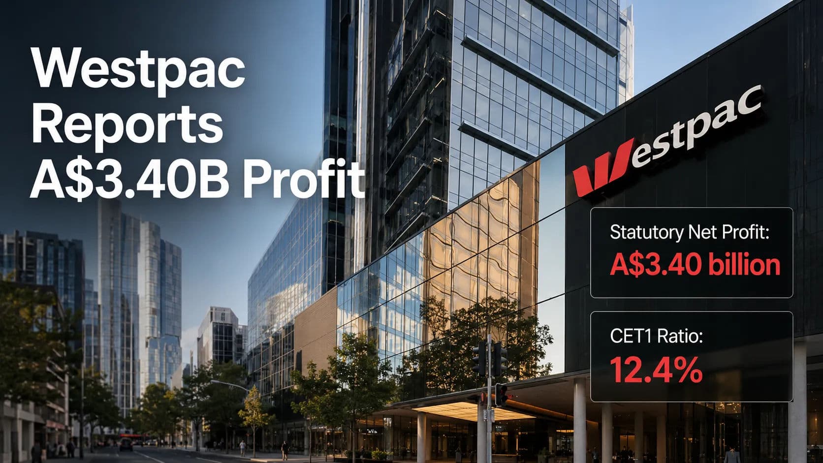 Westpac Reports Solid Half-Year Profit and Maintains Dividend Amid Economic Headwinds
